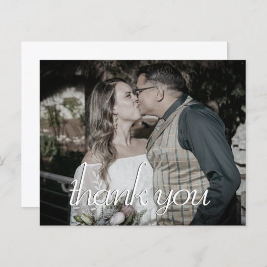 予算ヴィンテージ結婚写真 (正面/裏面)