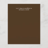 予算ヴィンテージ航海のマップ結婚式の招待 (裏面)