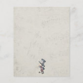 予算ヴィンテージAlice In Wonderland日付を保存 (裏面)