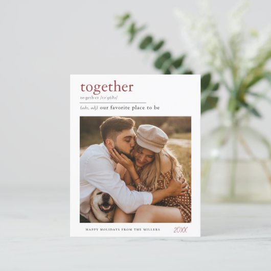 予算一緒に辞書クリスマスホリデー写真 (スタンド正面)