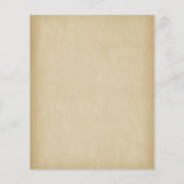 予算中世の古いスクロールのワックスシールを保存する チラシ (裏面)