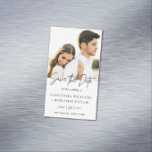 予算交渉セーブザデートマグネット25 (10.50 USD) マグネット名刺 (インサイチュ)