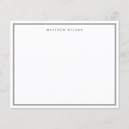 予算企業の二重縁どMensメートカード (正面)