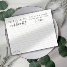 予算共有A Memory Attendance Card