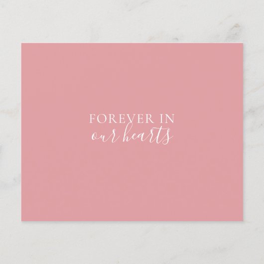 予算共有A Memory Attendance Card (裏面)