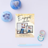 予算内でフォトエンゲージメント 招待発表 スクリプト チラシ (シングル)