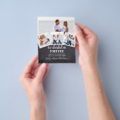 予算内で写真撮影　エンゲージメント　見積もり　ご招待　- どんな色でも チラシ (手)