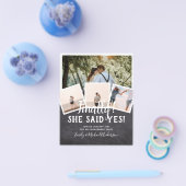 予算内で撮影した写真 結婚式に招待します ご案内 チラシ (シングル)