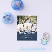 予算内で撮影 フォト ウェディング 婚約 発表 チラシ (シングル)