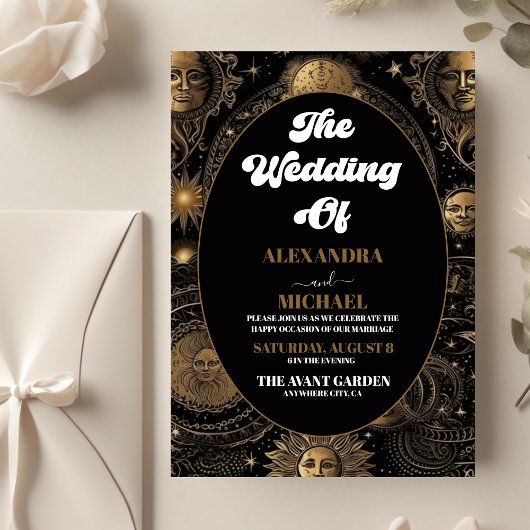 予算内で理想のブラックゴールドのウェディングを