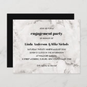 予算内で豪華な大理石の結婚式 (正面/裏面)