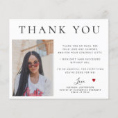 予算内の写真感謝してい卒業者 チラシ (正面)