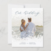 予算写真を使っ結婚て脚本を書く (正面)