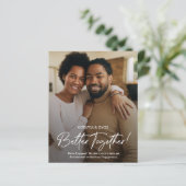 予算写真結婚の婚約発表 (スタンド正面)