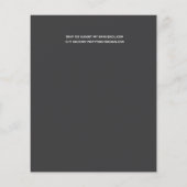 予算写真結婚の日付の変更フローラ (裏面)