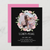 予算写真結婚の日付の変更フローラ (正面/裏面)