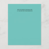 予算写真結婚の日付の変更フローラ (裏面)