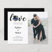 予算写真警察法執行結婚局 (正面/裏面)