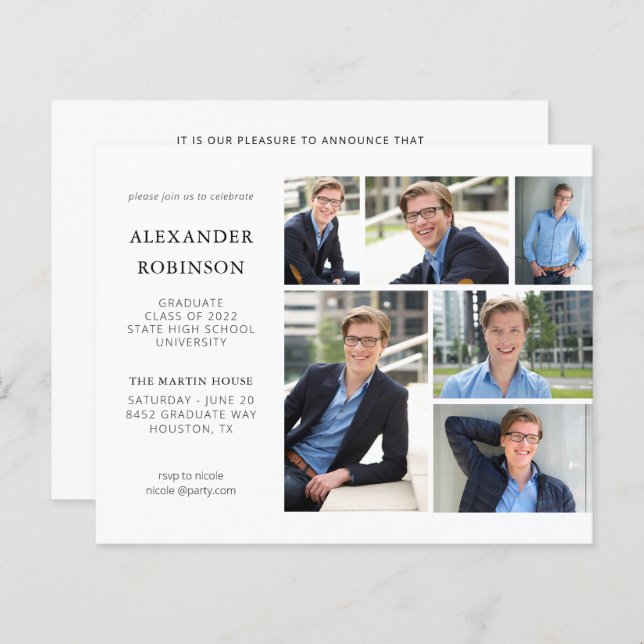 予算卒業パーティモダンー6写真V2 (正面/裏面)