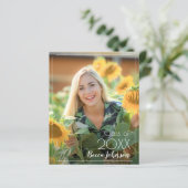 予算卒業モダン日付カードの保存 (スタンド正面)