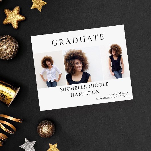 予算卒業生3写真のお知らせ チラシ