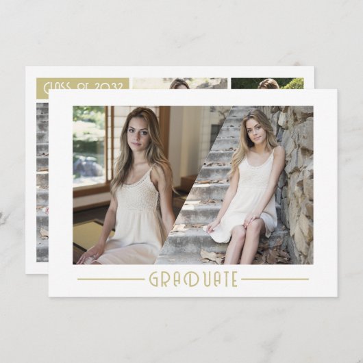 予算卒業生6写真部卒業 ノートカード (正面/裏面)