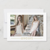 予算卒業生6写真部卒業 ノートカード (正面)