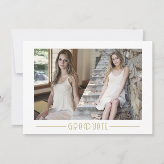 予算卒業生6写真部卒業 ノートカード (正面)