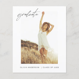 予算卒業発表フォトミニマル版