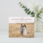 予算名エレガント写真結婚式の日付の保存 (スタンド正面)