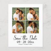 予算婚約の発表と日付の保存 (裏面)