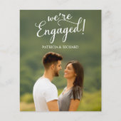 予算婚約の発表と日付の保存 (正面)