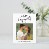 予算婚約の発表と日付の保存 (スタンド正面)