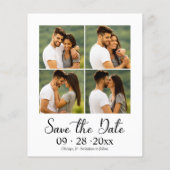 予算婚約の発表と日付の保存 (裏面)