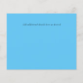 予算婚約フォトスカイブルー救デート (裏面)