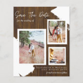 予算婚約写真素朴日付の保存 (正面)