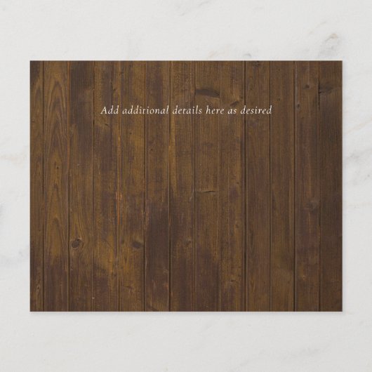 予算婚約写真素朴日付の保存 (裏面)