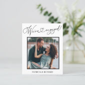 予算婚約発表写真を保存 (スタンド正面)