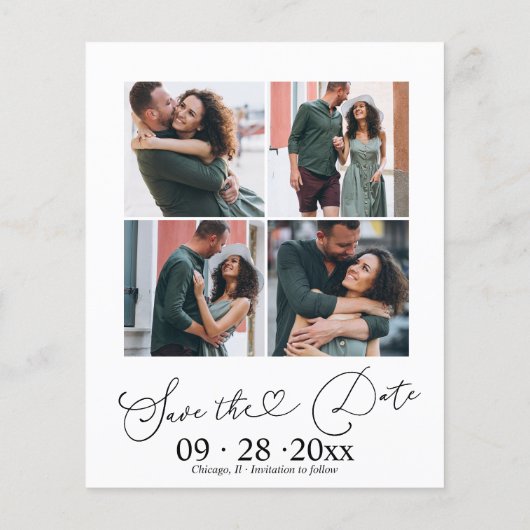 予算婚約発表写真を保存 (裏面)