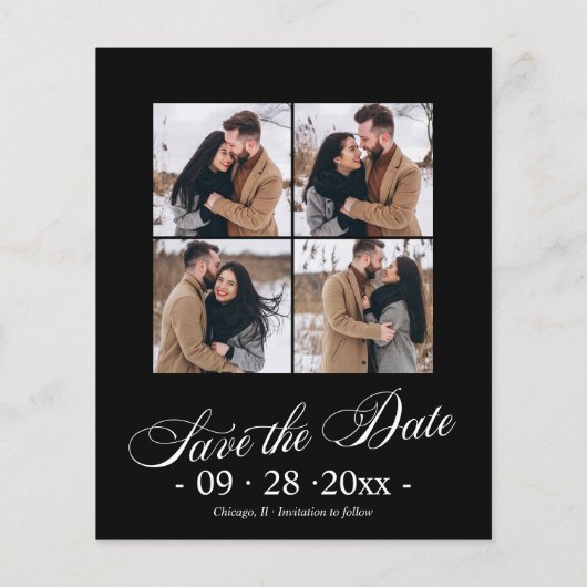 予算婚約発表写真を保存 (裏面)