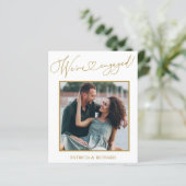 予算婚約発表写真を保存 (スタンド正面)