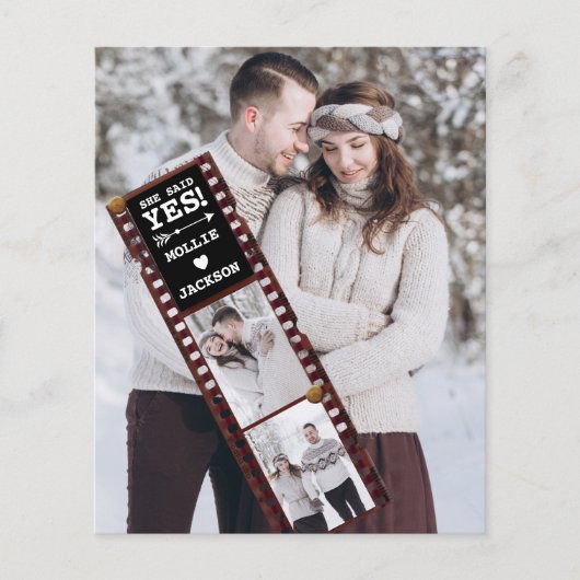 予算婚約発表写真SheはYes (正面)