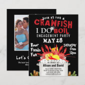 予算婚約4 Photo Crawfish沸騰招待状 (正面/裏面)