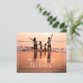 予算家族の写真の新しい住所のお知らせ (スタンド正面)