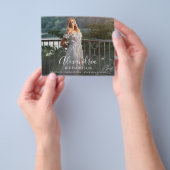 予算対応スクリプト変更可能名前フォト卒業証書 -LGR名 チラシ (手)