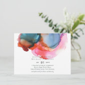 予算対応 アブストラクト レインボー ウォーターカラー ウェディング (スタンド正面)