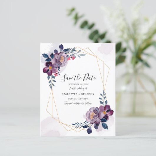 予算幾何公差記号パープルフローラ日付の保存 (スタンド正面)