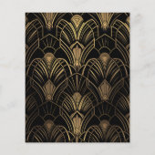 予算幾何学的アールデコ結婚ズ (裏面)