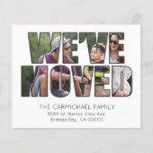 予算引っ越しましたと写真の移動告知 (正面)