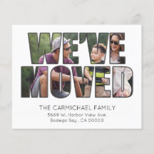 予算引っ越しましたと写真の移動告知